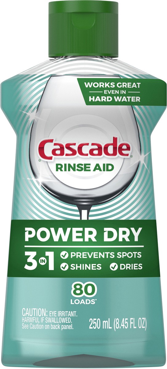 slide 2 of 3, Cascade Power Dry Rinse Aid 250 ml, 250 ml