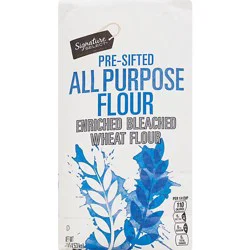 Signature Select Flour All Purpose Pre-Sifted Enriched Bleached - 10 Lb