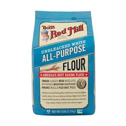 Bob's Red Mill All Purpose Unbleached White Flour - 5 Lb