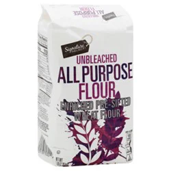 Signature Select Flour All Purpose Pre-Sifted Enriched Unbleached - 5 Lb