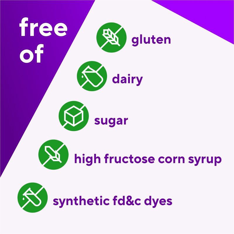 slide 6 of 10, Vitafusion Fiber - Well Fiber Supplement Gummies - Fruit Flavors - 90ct, 90 ct