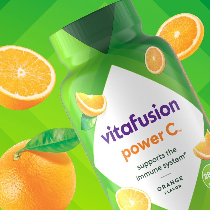 slide 2 of 11, vitafusion Power C Vitamin C Gummy Vitamin for Immune Support - Orange Flavored - 150ct, 150 ct