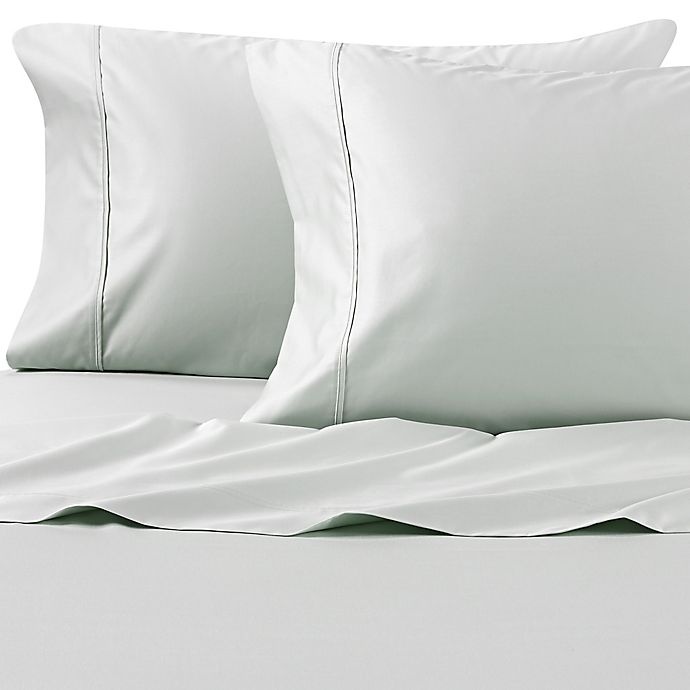 slide 1 of 5, Wamsutta PimaCott Solid 625-Thread-Count Standard Pillowcase Set - Mint, 1 ct