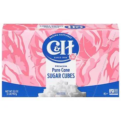 C&h Premium Pure Cane Sugar Cubes 252 Count - 2 Lb