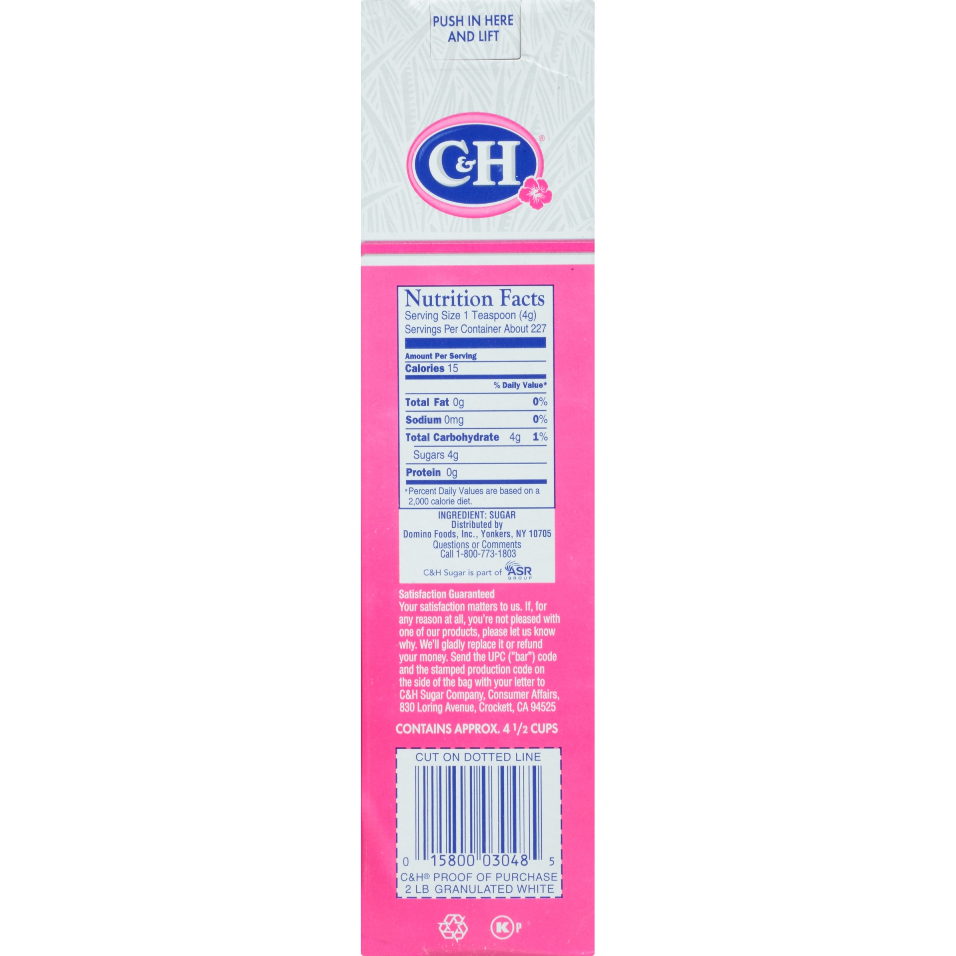 slide 3 of 8, C&H Sugar Granulated - 2 Lb, 2 lb