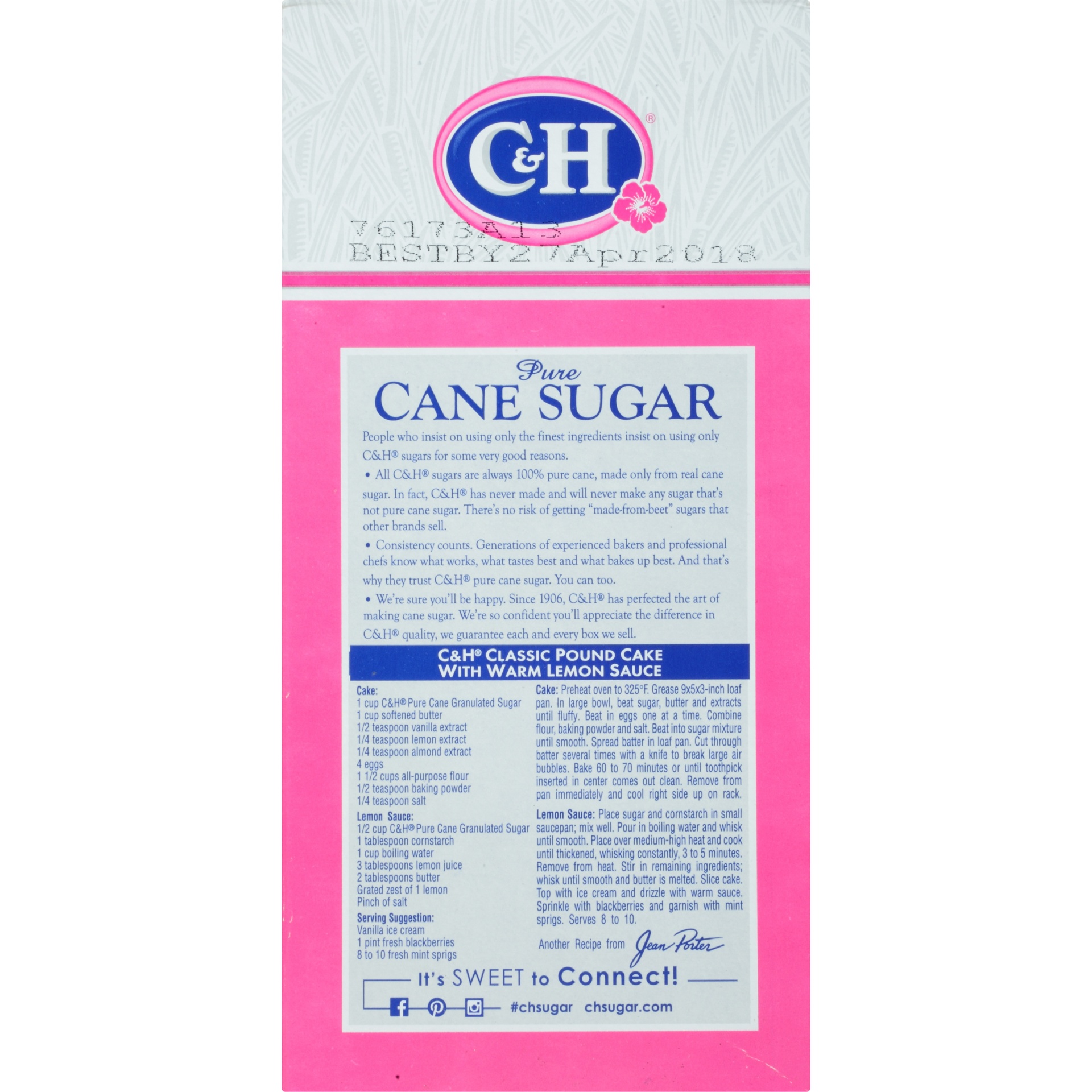slide 8 of 8, C&H Sugar Granulated - 2 Lb, 2 lb