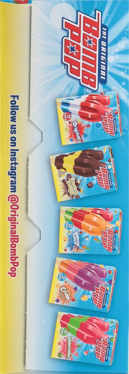 slide 2 of 9, Bomb Pop Candy Clash Ice Pops, 21 fl oz