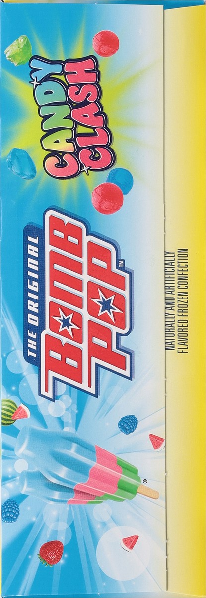 slide 5 of 9, Bomb Pop Candy Clash Ice Pops, 21 fl oz