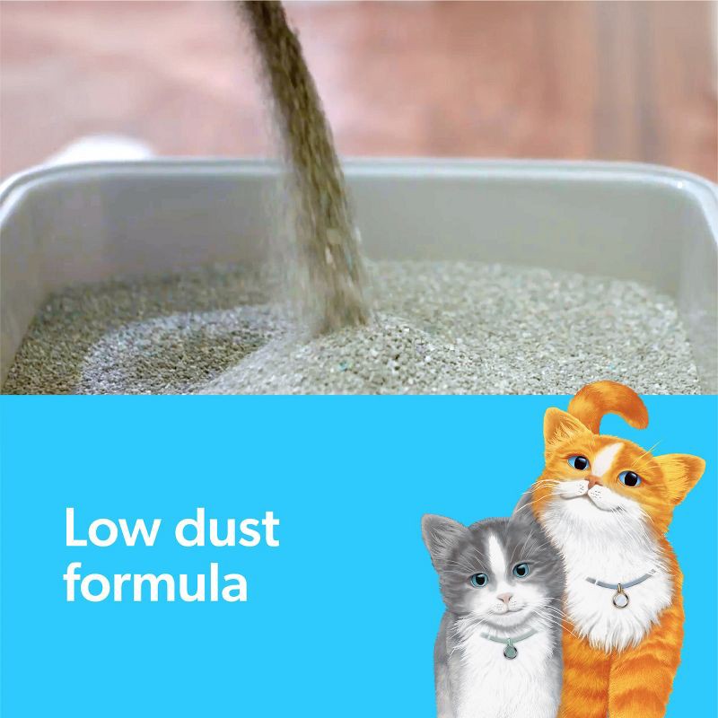 slide 8 of 15, Fresh Step Multi-Cat Scented Litter with the Power of Febreze Clumping Cat Litter - 25lb, 25 lb
