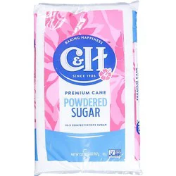 C&h Premium Cane Powdered Sugar - 2 Lb