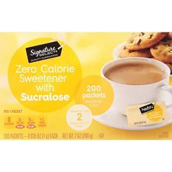 Signature Select Sucralose Zero Calorie Sweetener - 200 Count