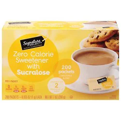 Signature Select Sucralose Zero Calorie Sweetener - 200 Count