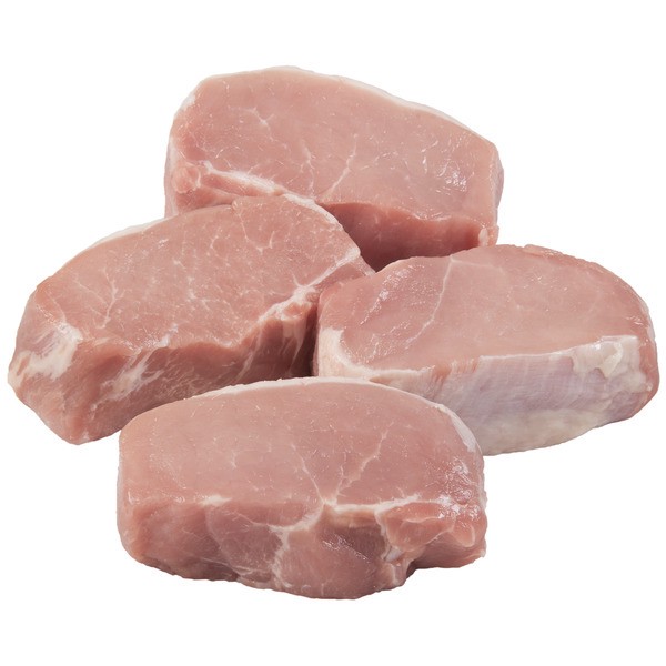slide 1 of 1, Giant Natural Boneless Center Cut Pork Chops - 4-6 ct, per lb