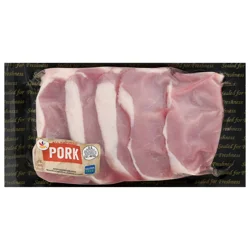 Giant Natural Boneless Center Cut Pork Chops - 4-6 ct