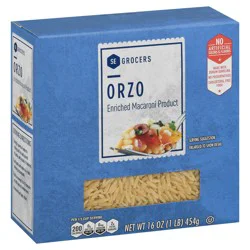 SE Grocers Traditional Orzo - 16 oz