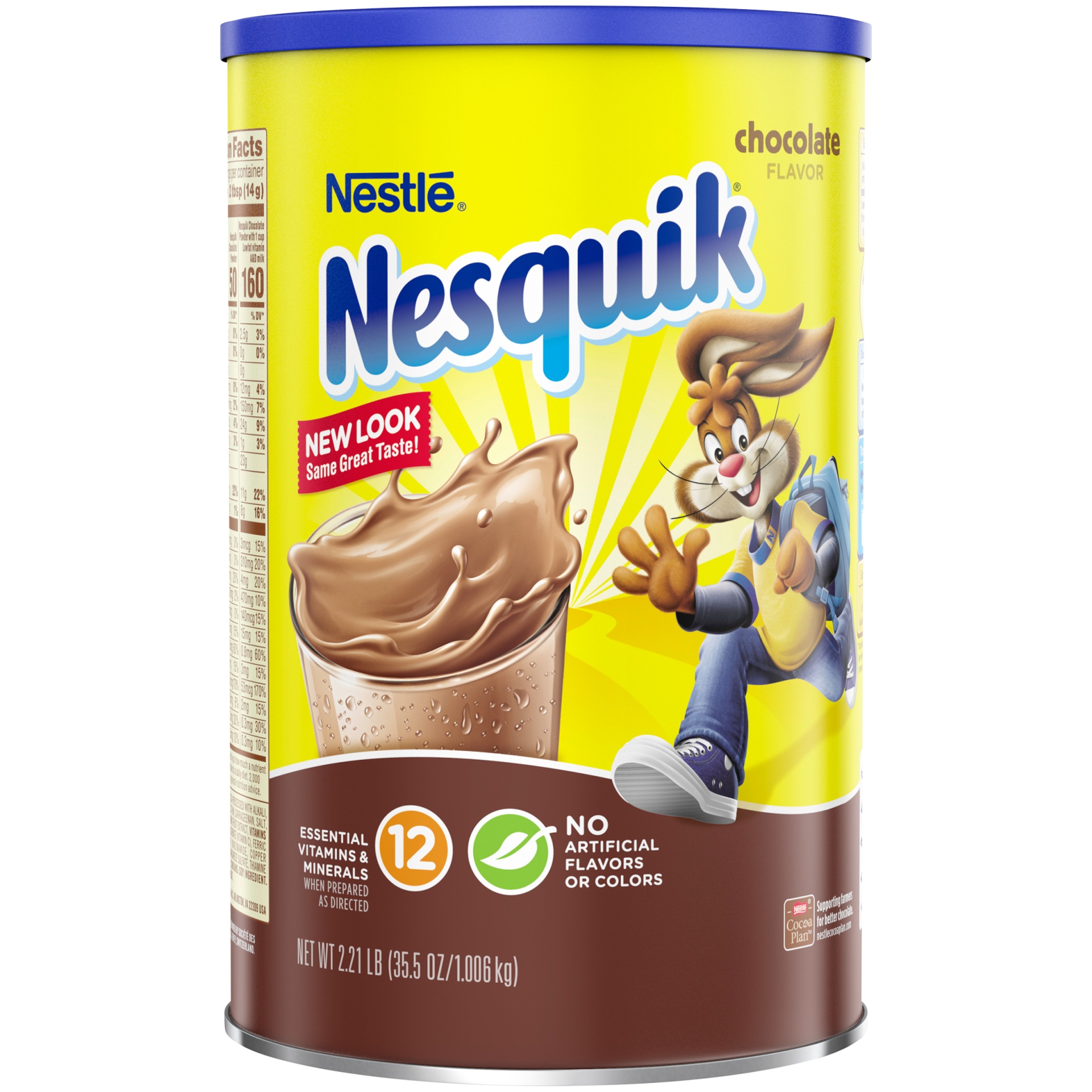 slide 4 of 6, Nesquik Nestle Nesquik Chocolate Powder, 35.5 Ounce, 35.5 oz