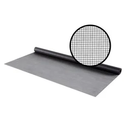 M-D 4-ft x 25-ft Charcoal Fiberglass Screen mesh