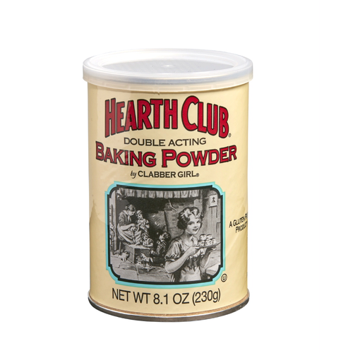 slide 1 of 1, Hearth Club baking powder, 8.1 oz