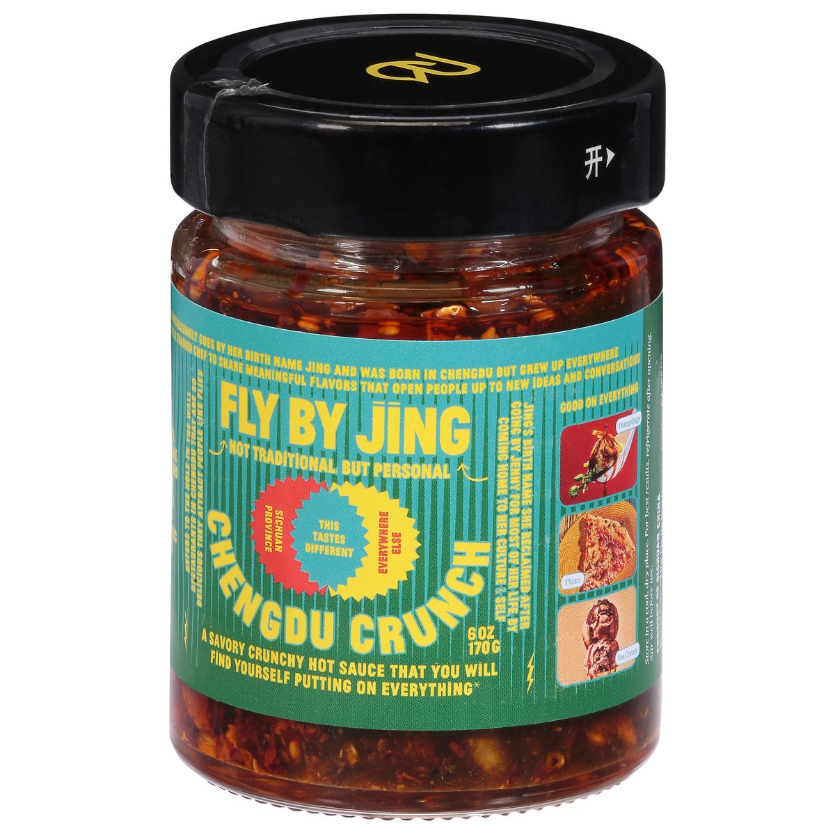 slide 5 of 13, Fly by Jing Chengdu Crunch Hot Sauce 6 oz, 6 oz