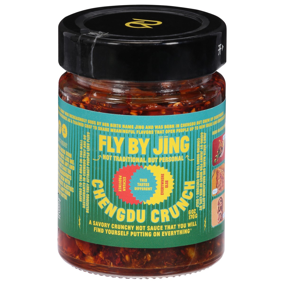 slide 4 of 13, Fly by Jing Chengdu Crunch Hot Sauce 6 oz, 6 oz
