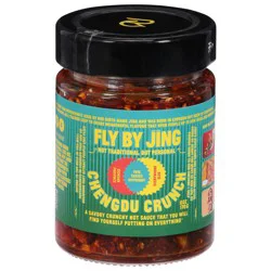 Fly by Jing Chengdu Crunch Hot Sauce 6 oz