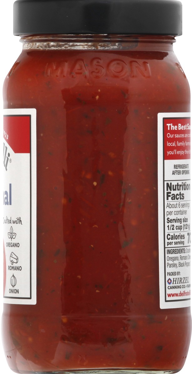 slide 3 of 13, Dei Fratelli Traditional Pasta Sauce 24 oz, 24 oz