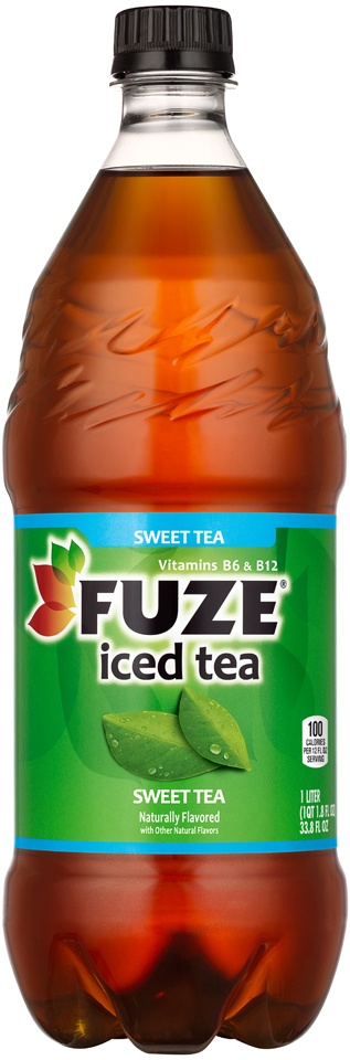 slide 1 of 1, Fuze Sweet Iced Tea, 33.8 oz