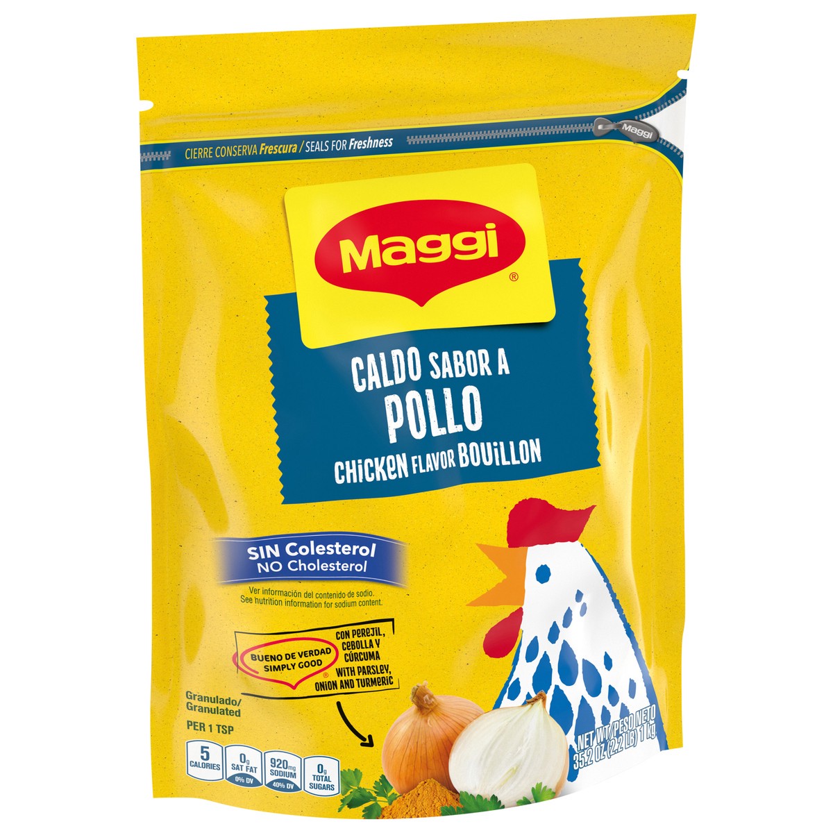 slide 4 of 13, Maggi Granulated Chicken Flavor Bouillon, 2.2 lb