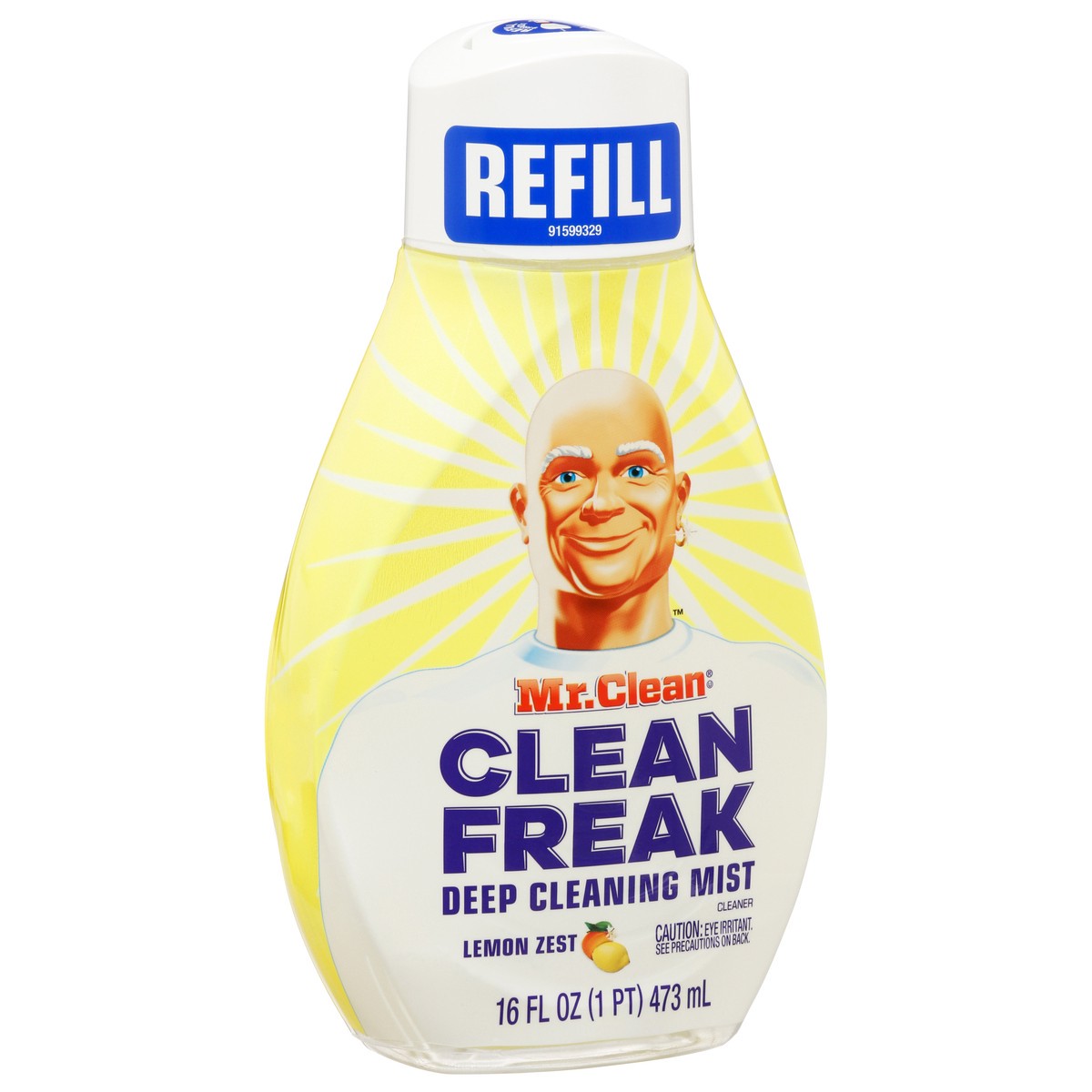 slide 6 of 12, Mr. Clean Clean Freak Lemon Zest Deep Cleaning Mist Refill 16 fl oz, 16 fl oz