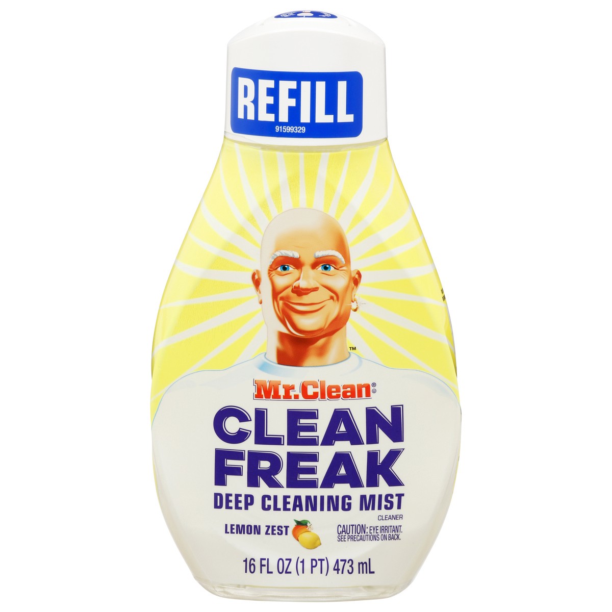 slide 3 of 12, Mr. Clean Clean Freak Lemon Zest Deep Cleaning Mist Refill 16 fl oz, 16 fl oz