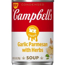Campbell's Condensed Garlic Parmesan Cheese Soup With Herbs, 10.5 oz Can