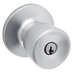 RELIABILT Gallo Stainless Steel Exterior Keyed Entry Door Knob