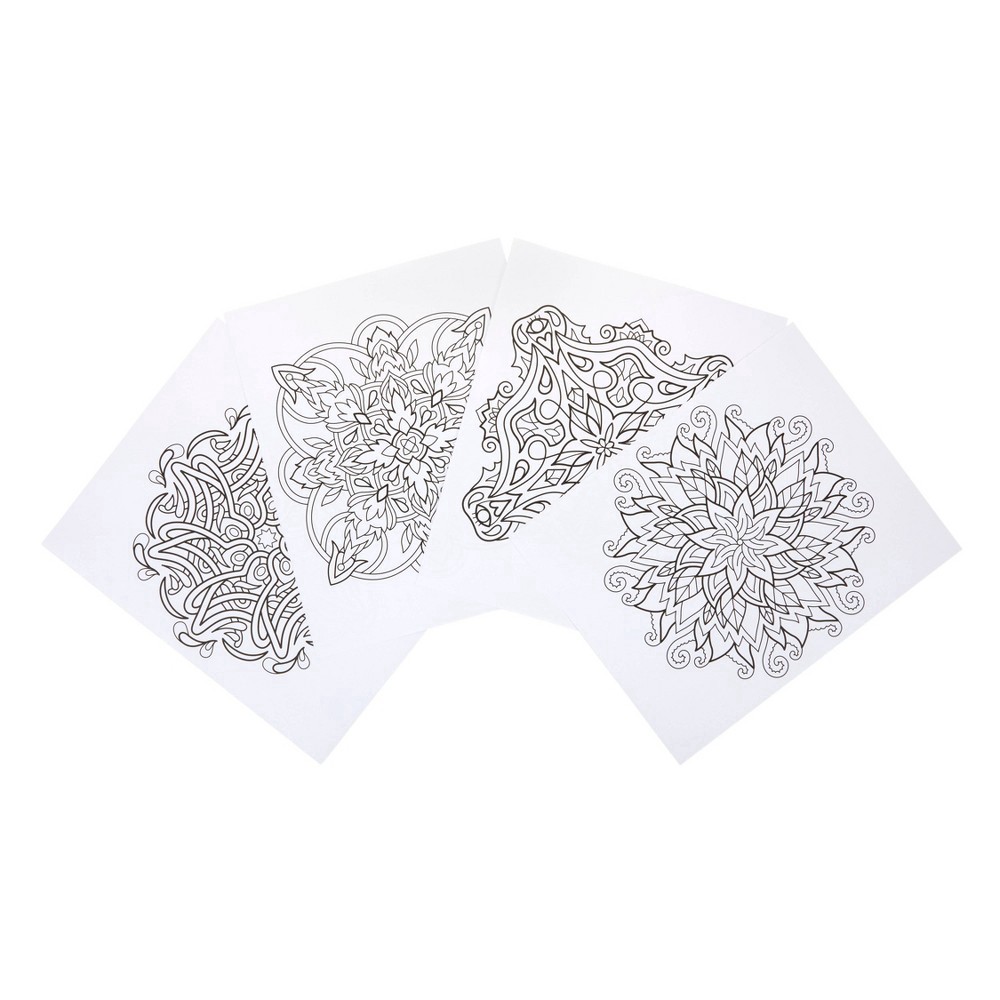 slide 3 of 7, Crayola Mindful Mediations Mandala Coloring Book, 1 ct