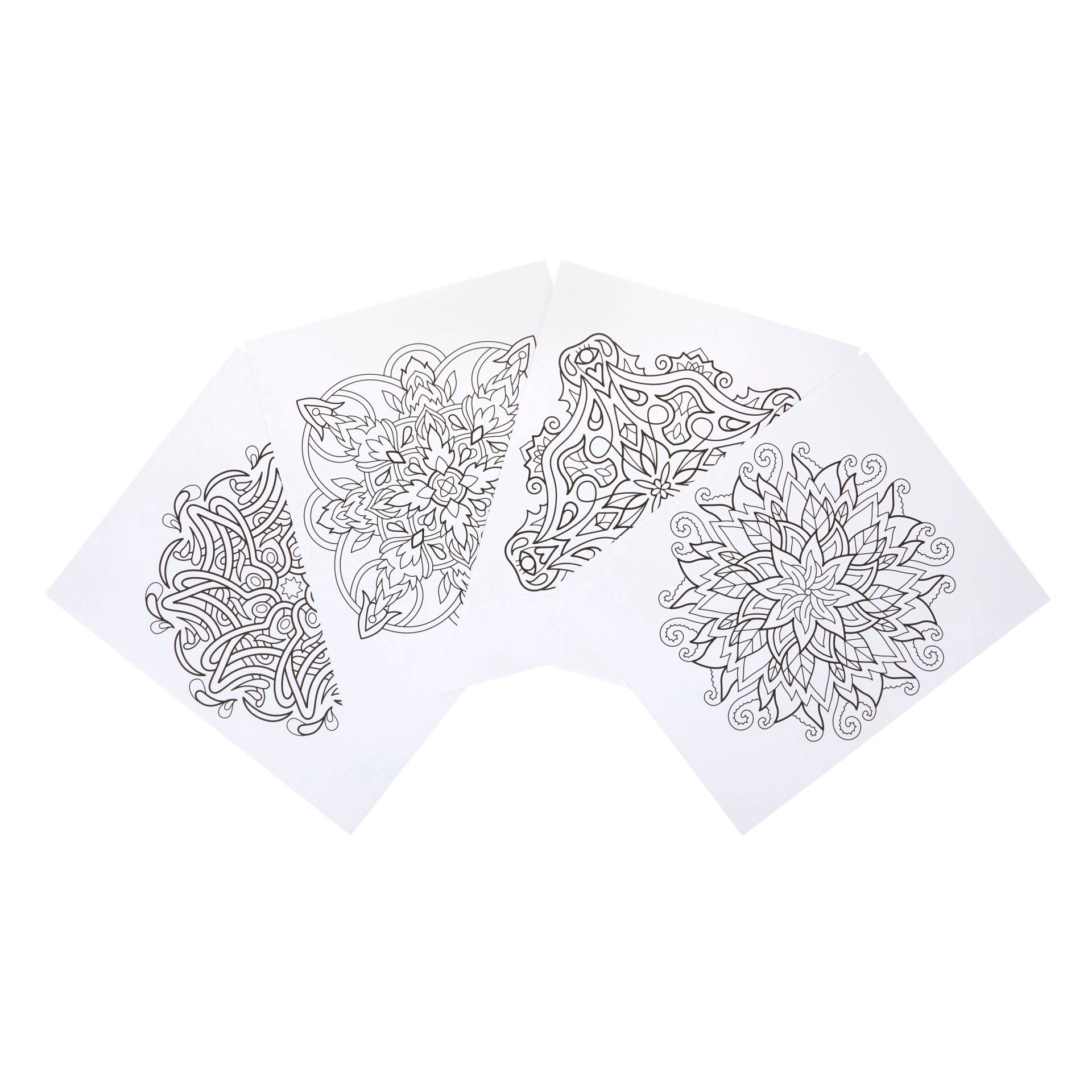 slide 2 of 7, Crayola Mindful Mediations Mandala Coloring Book, 1 ct