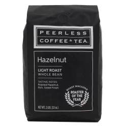 Peerless Coffee & Tea Peerless Hazelnut Light Roast Whole Bean Coffee- 32 oz