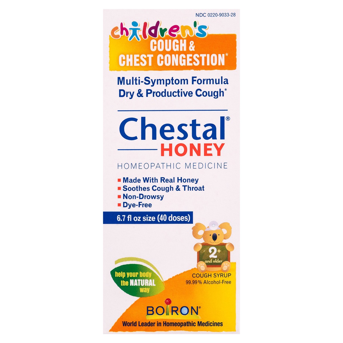 slide 1 of 8, Boiron Children's Chestal Honey Homeopathic Medicine, 6.7 oz