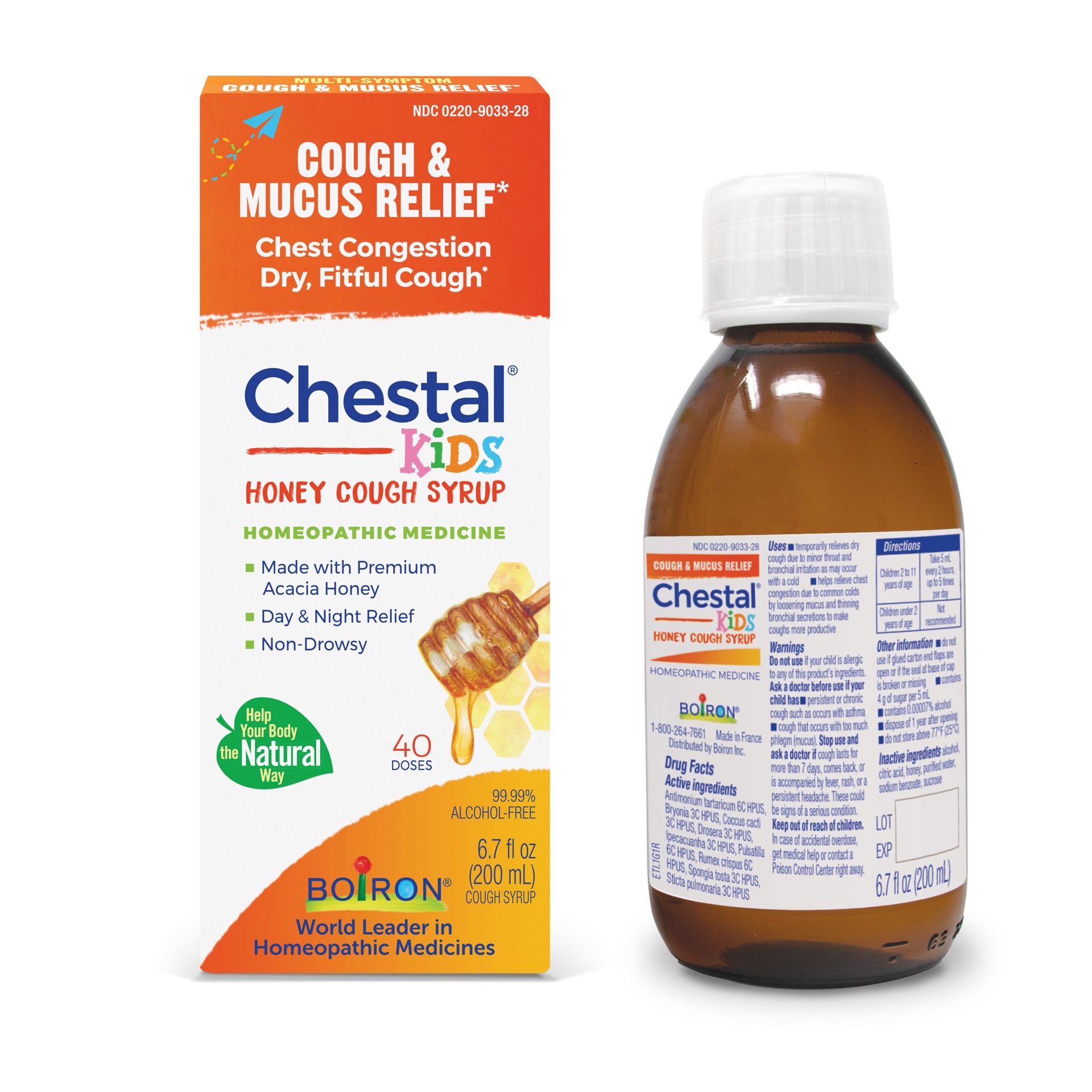 slide 1 of 7, Boiron Chestal Kids Honey 6.7 fl oz, 6.7 oz