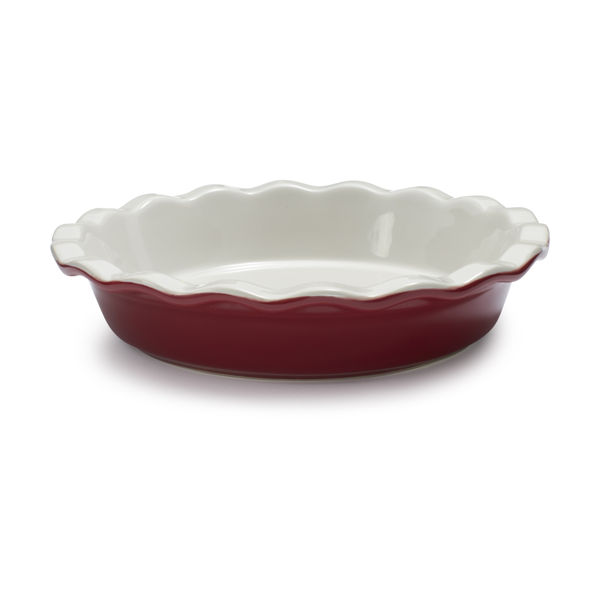 slide 1 of 1, Sur La Table Pie Dish, Red, 9.5 in