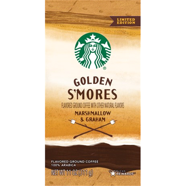 slide 1 of 1, Starbucks Coffee Golden S'mores Ground Coffee - 11 oz, 11 oz