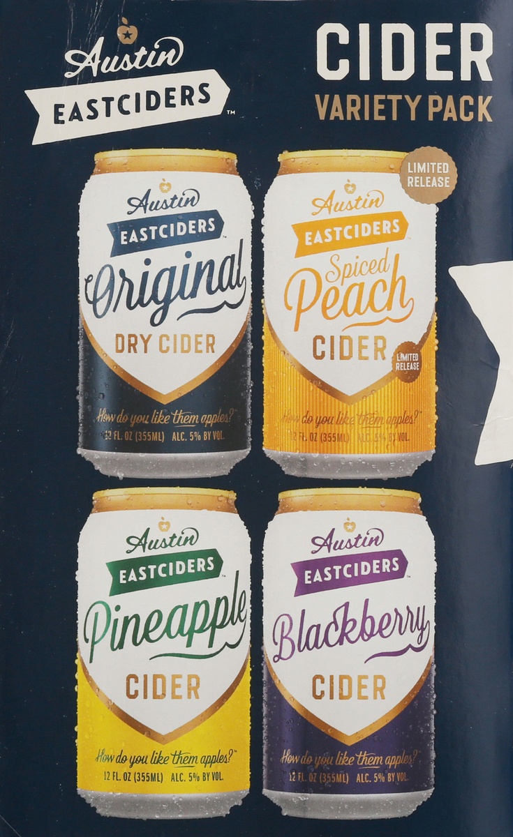 Austin Eastciders Hard Cider Variety Pack 12 oz Shipt