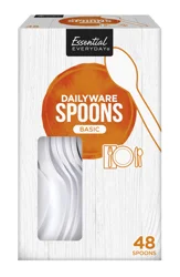 Essential Everyday Plastic Spoons