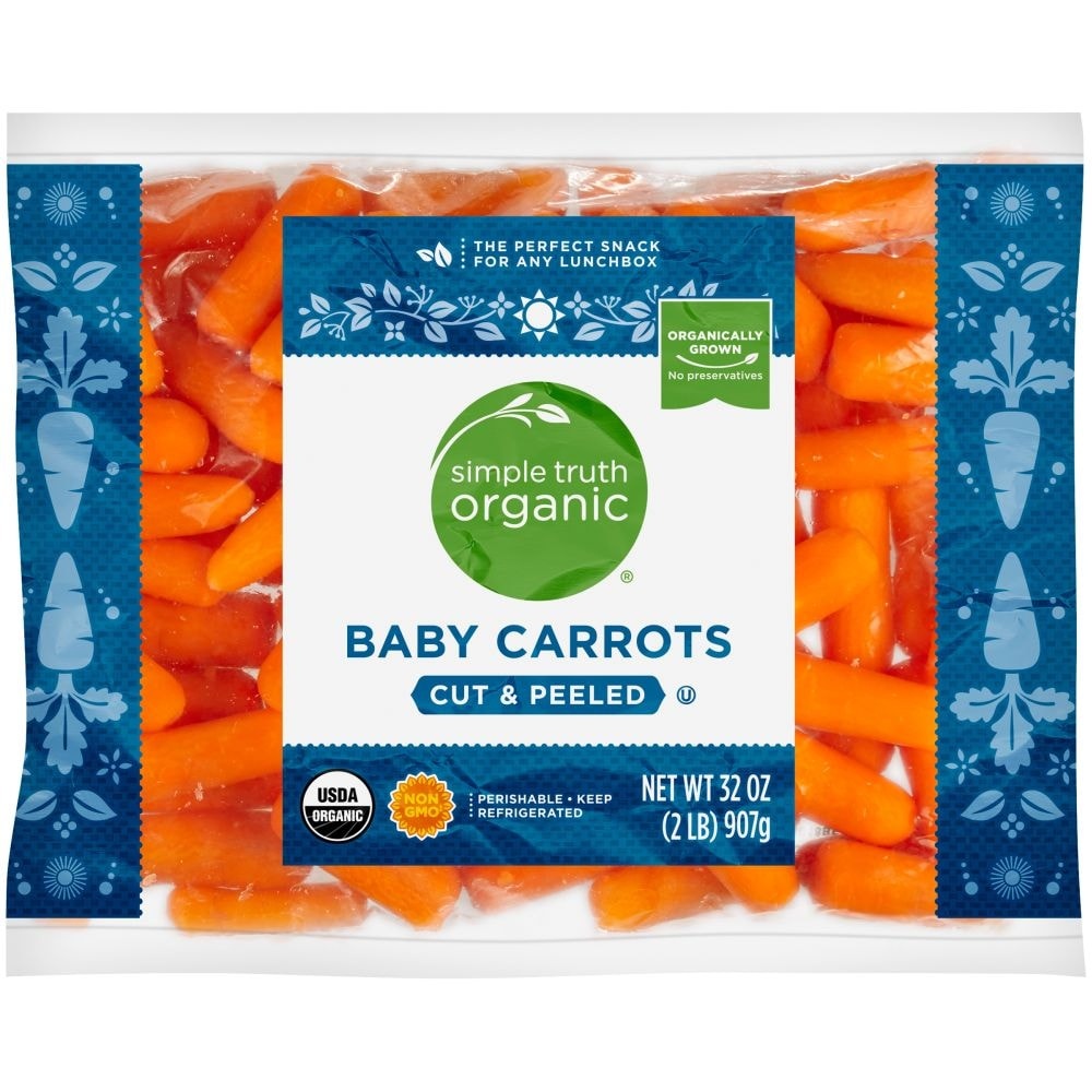 slide 1 of 1, Simple Truth Organic Baby Carrots, 2 lb