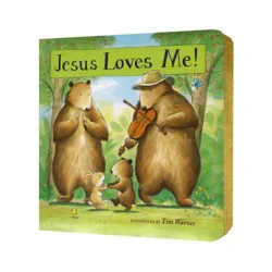 Simon & Schuster Jesus Loves Me! - by Tim Warnes (Board Book)