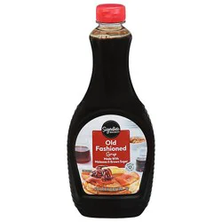 Signature Select Old Fashioned Made With Molasses And Brown Sugar Syrup Bottle - 24 Oz
