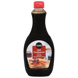 Signature Select Old Fashioned Made With Molasses And Brown Sugar Syrup Bottle - 24 Oz