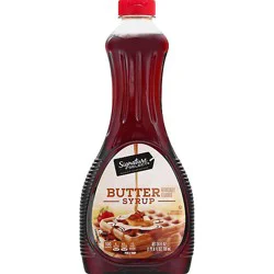 Signature Select Butter Flavored Syrup - 24 Fl. Oz.