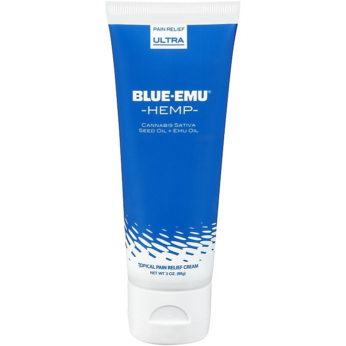 slide 3 of 3, Blue-Emu Hemp Topical Pain Relief Cream, 3 oz