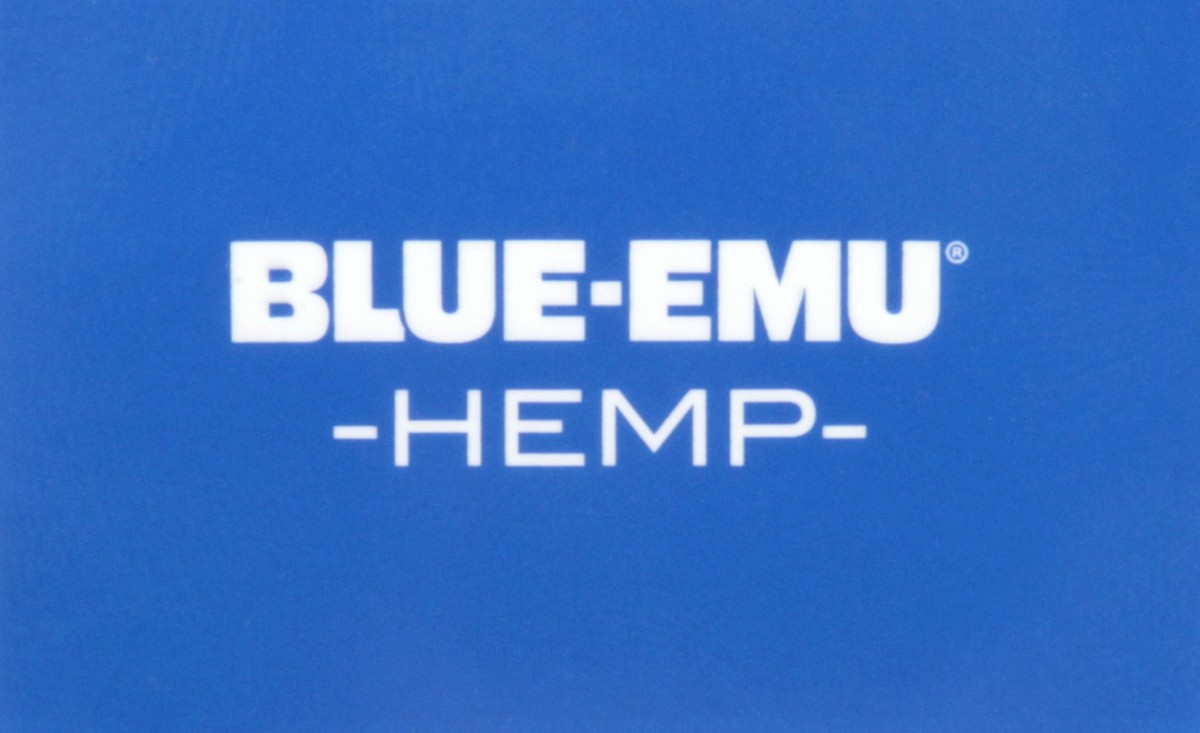 slide 6 of 9, Blue-Emu Hemp Topical Pain Relief Cream 3 oz, 3 oz