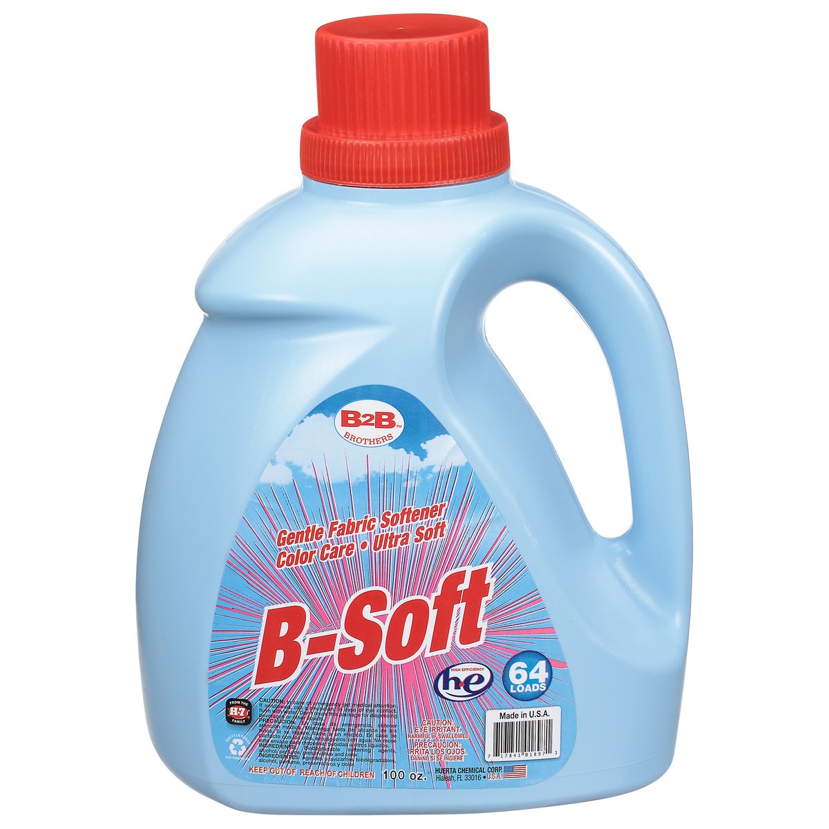 slide 11 of 11, B2B Brothers Gentle HE B-Soft Fabric Softener 100 oz, 100 oz