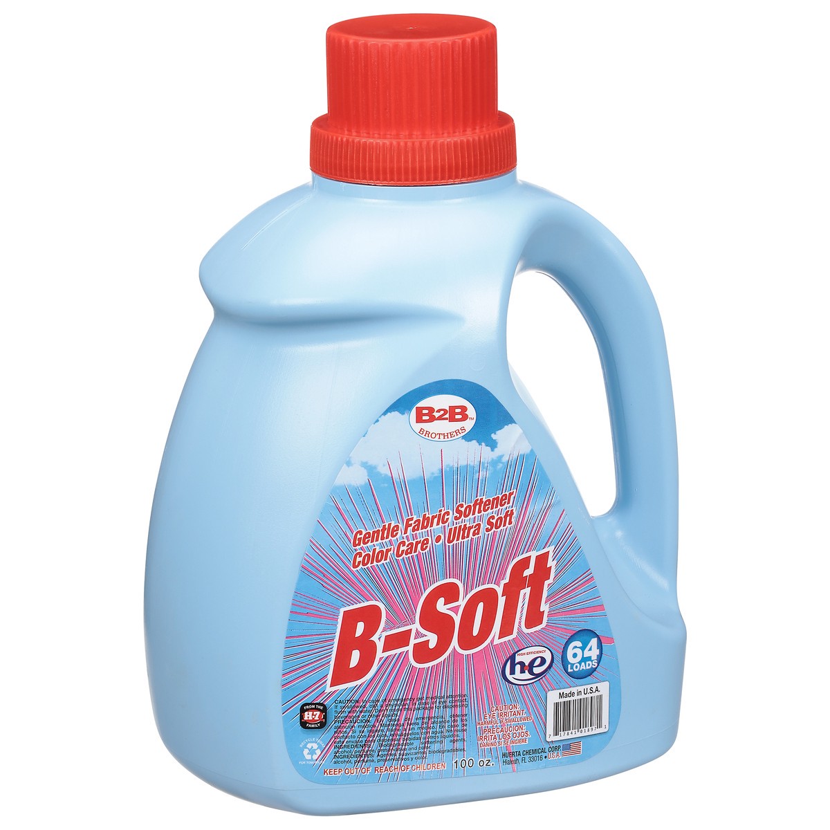 slide 9 of 11, B2B Brothers Gentle HE B-Soft Fabric Softener 100 oz, 100 oz
